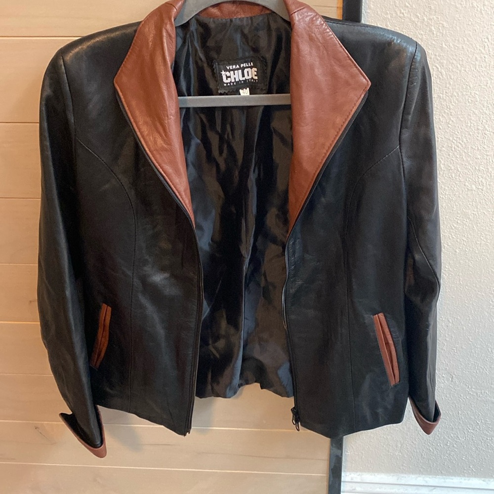 Women’s Italian Leather Coat
